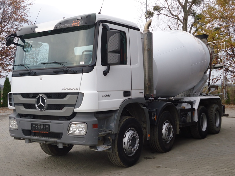 MB ACTROS 3241 8x4 EURO5|CONCRETE MIXER LIEBHERR 9m3