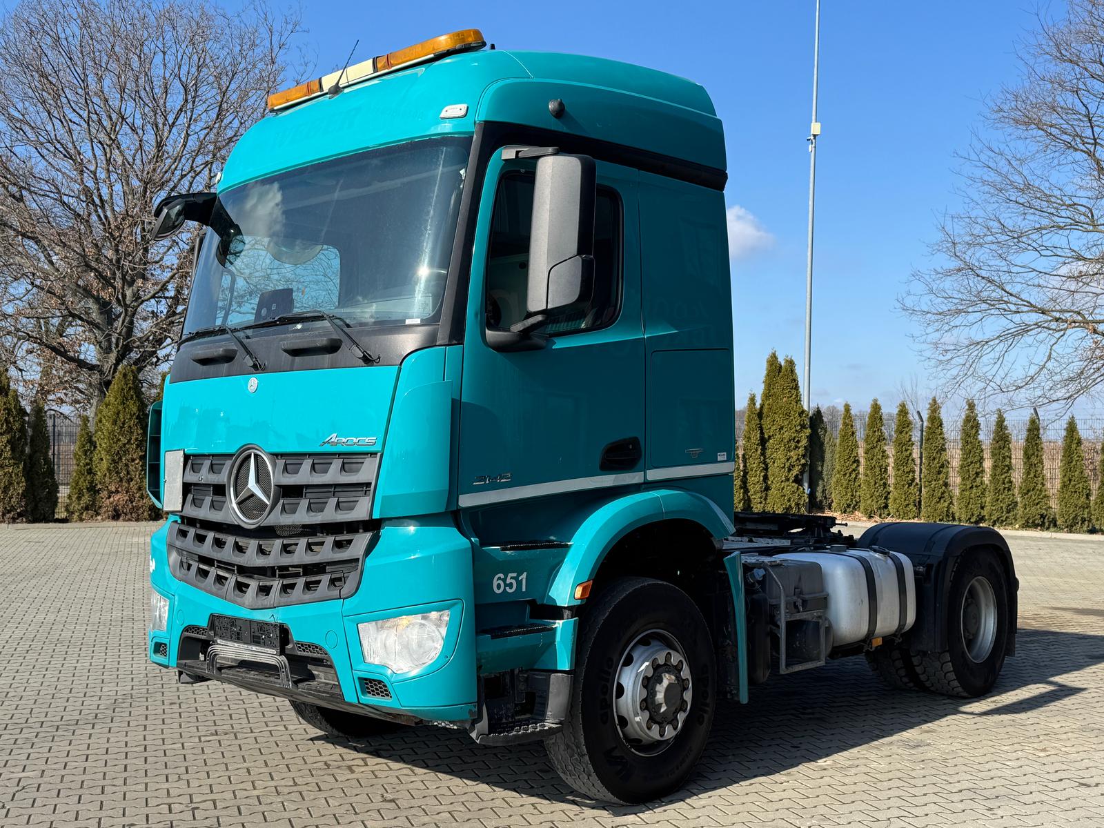 MB AROCS 2142 4x4H SZM EURO6 CIĄGNIK SIODŁOWY Z HYDRAULIKĄ WYWROTU