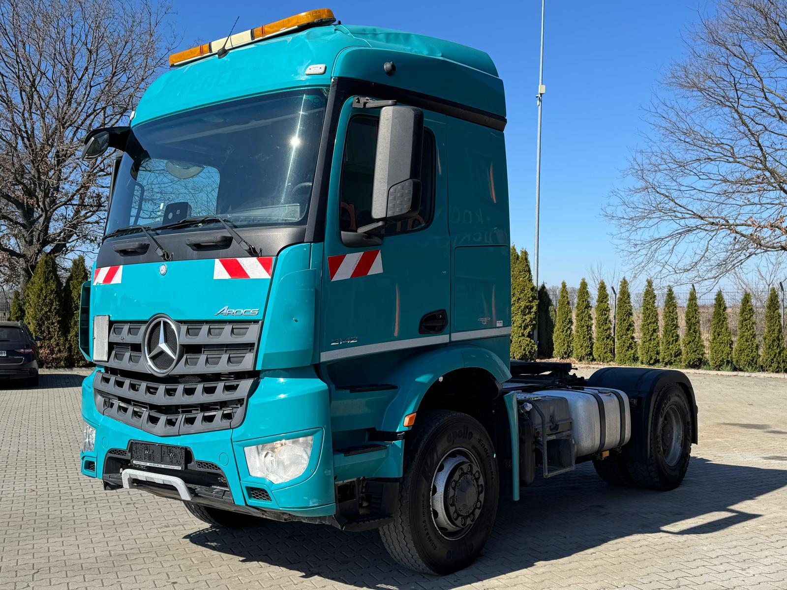 MB AROCS 2142 4x4H SZM EURO6 CIĄGNIK SIODŁOWY Z HYDRAULIKĄ WYWROTU