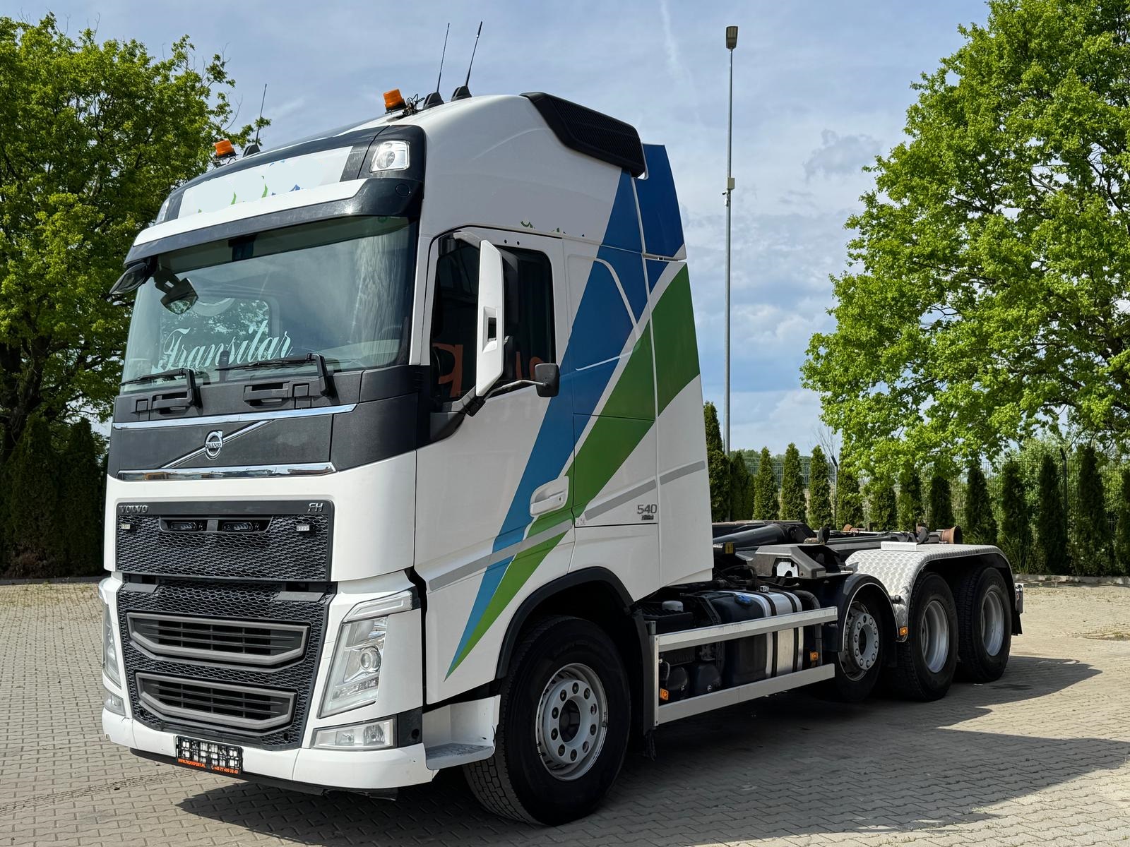 VOLVO FH 540 8x4 EURO 6 HAKOWIEC MEILLER RK 26.67K