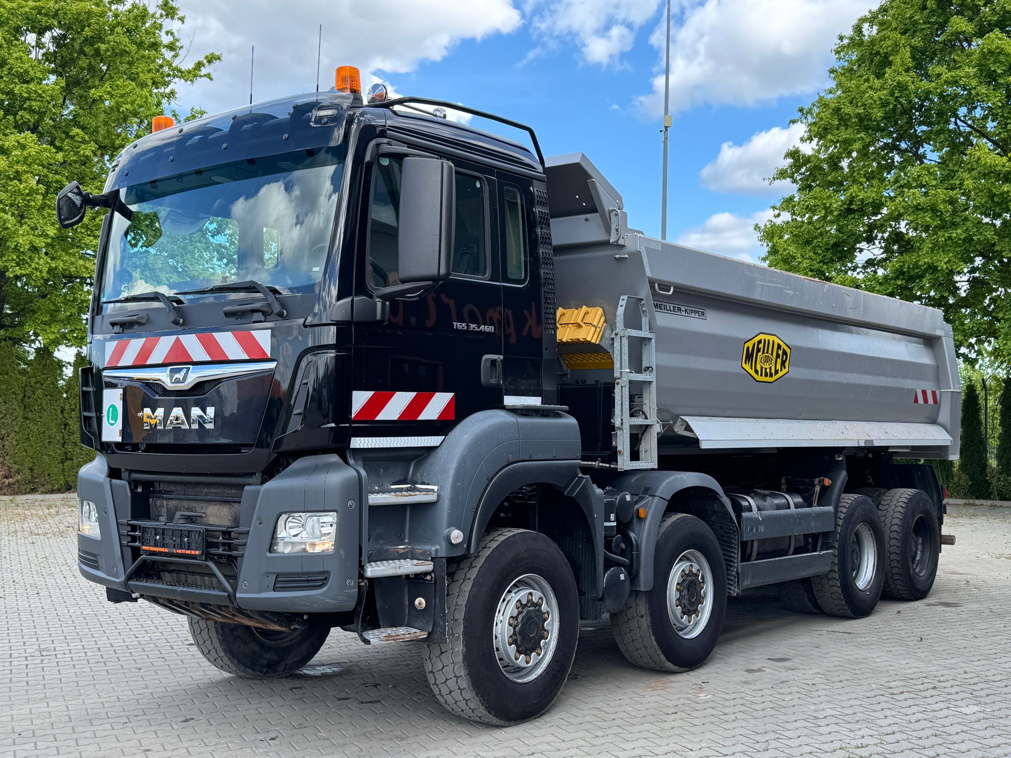 MAN TGS 35.460 8x6 EURO6|WYWROTKA 