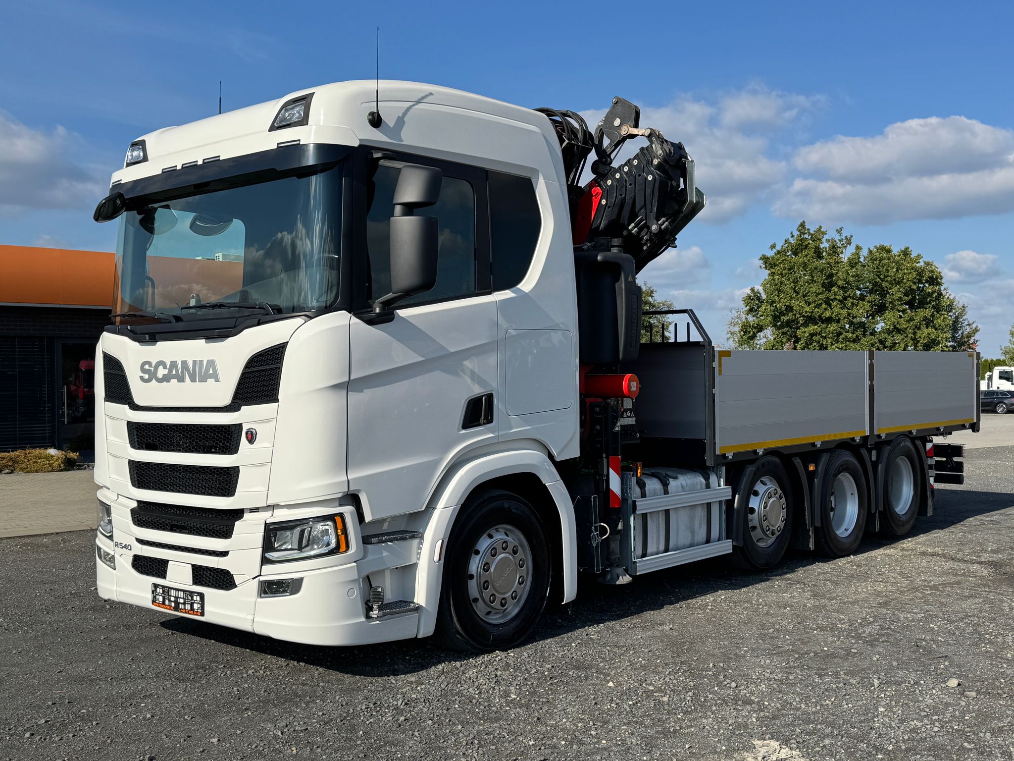 SCANIA R540 8x2/4 EURO6|SKRZYNIA Z HDS FASSI F365