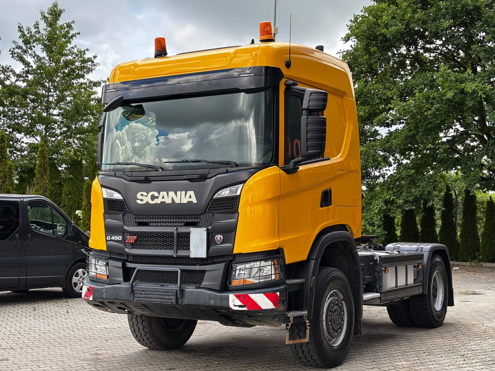 SCANIA G450 XT 4x4 EURO6 CIĄGNIK SIODŁOWY Z HYDRAULIKĄ WYWROTU