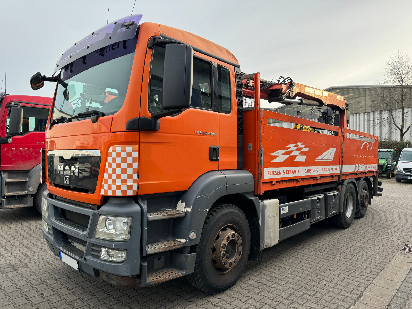 MAN TGS 26.400 6x2 SKRZYNIA Z HDS PALFINGER