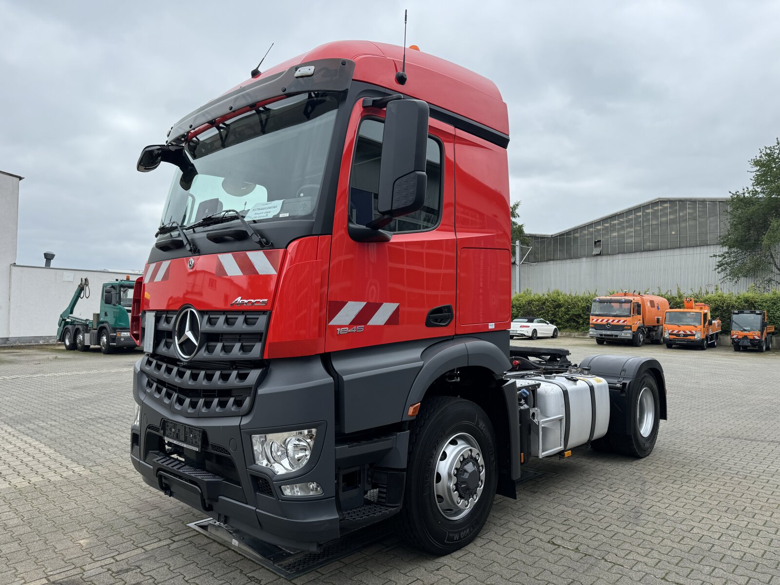 MB AROCS 1845 LS 4x4 HAD EURO6 CIĄGNIK SIODŁOWY Z HYDRAULIKĄ WYWROTU