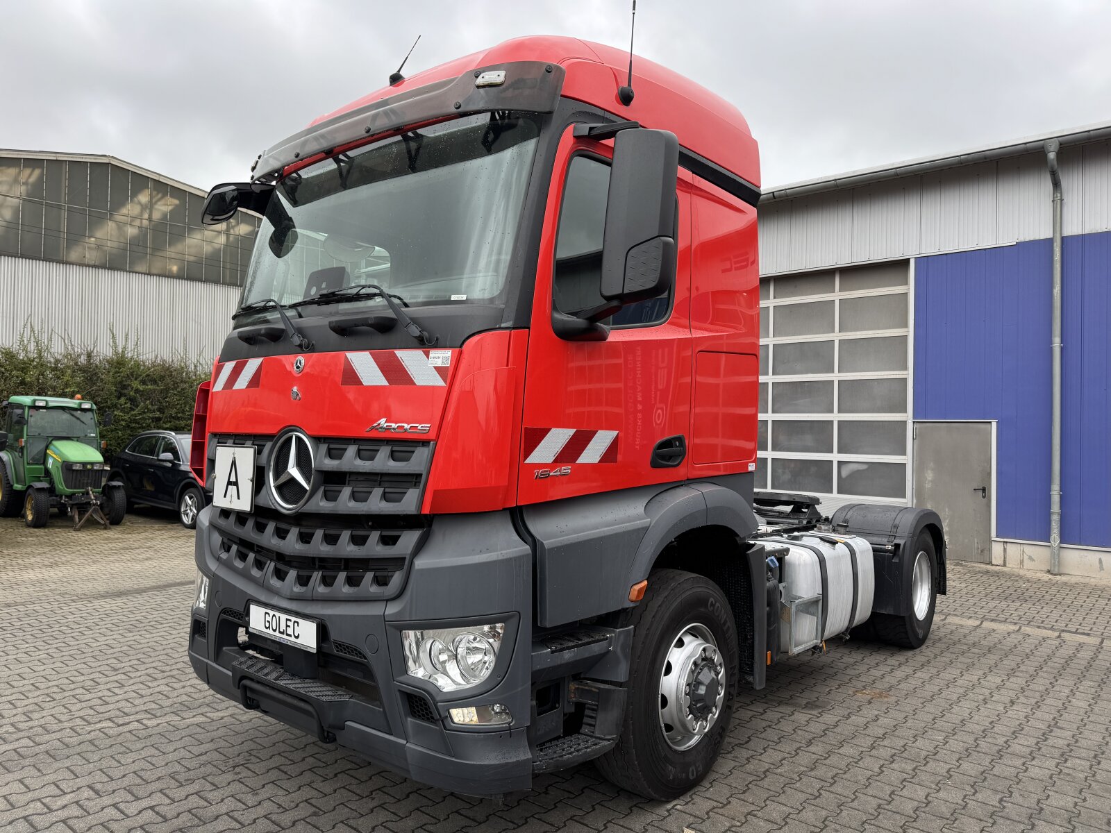 MB AROCS 1845 LS 4x4 HAD EURO6 CIĄGNIK SIODŁOWY Z HYDRAULIKĄ WYWROTU
