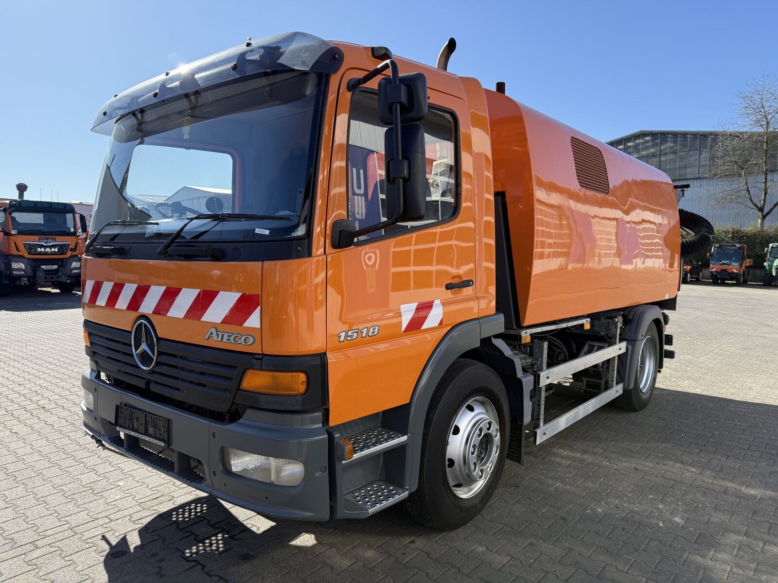 MB ATEGO 1518 4x2 EURO ZAMIATARKA ULICZNA BUCHER CITYFAN 5000