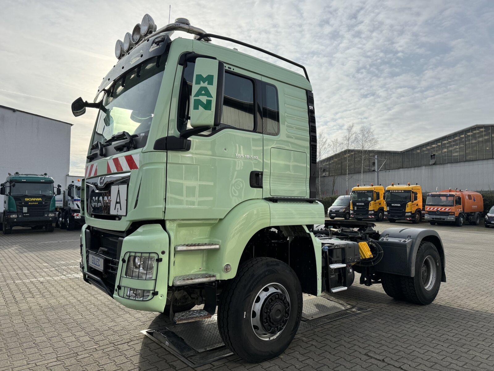 MAN TGS 18.510 4x4 EURO6 CIĄGNIK SIODŁOWY Z HYDRAULIKĄ WYWROTU