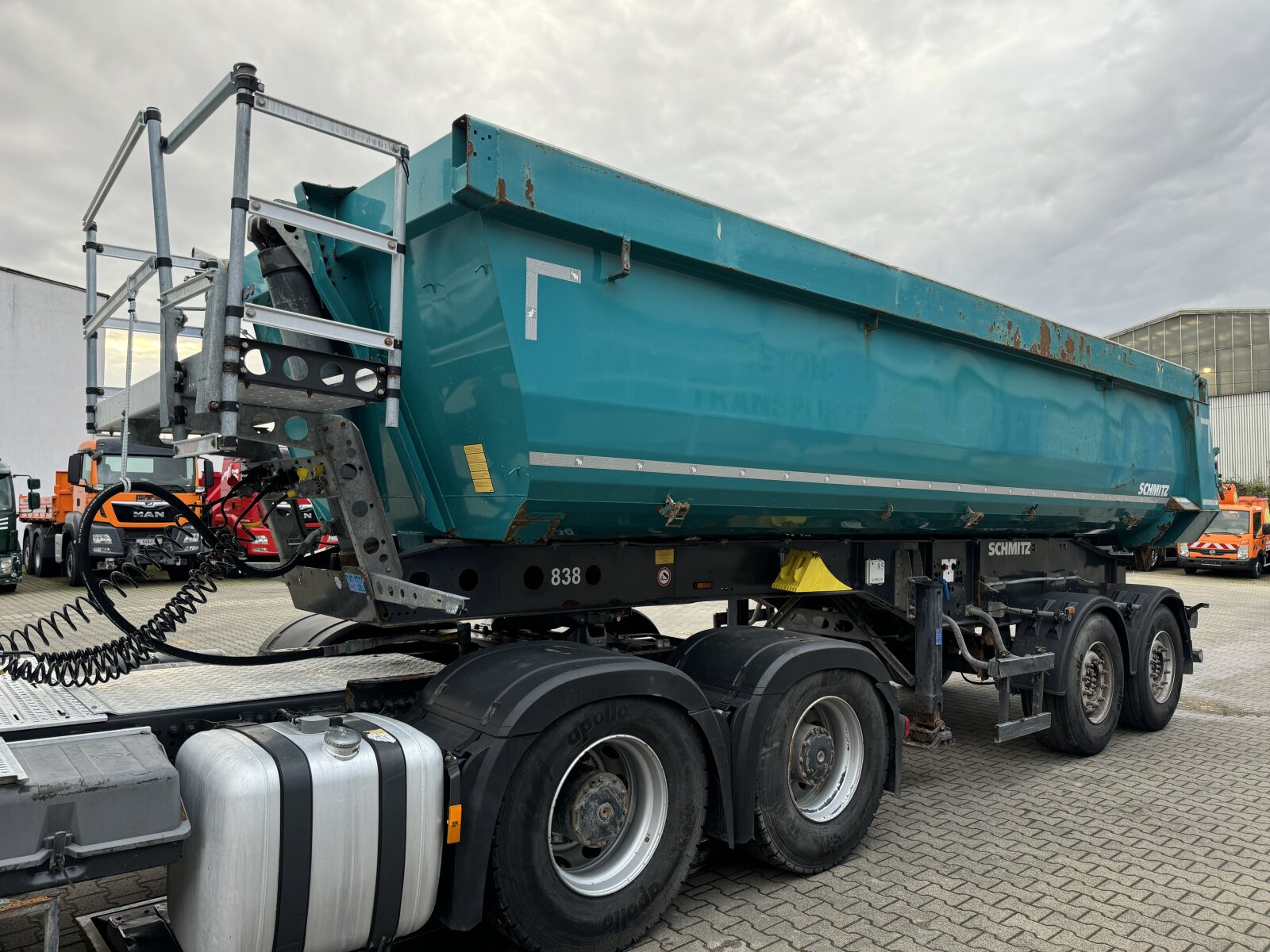 SCHMITZ CARGOBULL SKI 18 SL 7.2 NACZEPA WYWROTKA