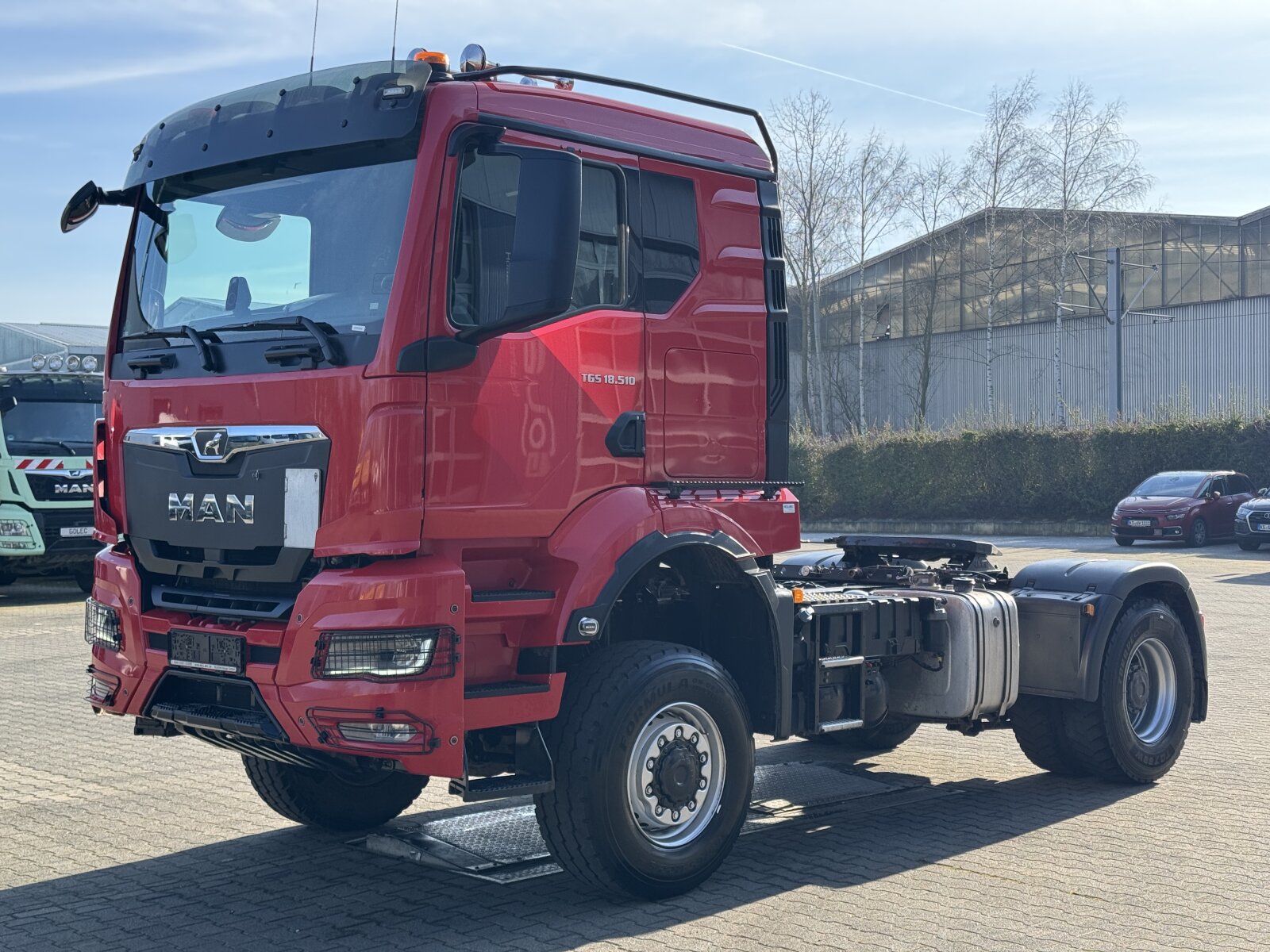MAN TGS 18.510 4x4 BL EURO6 CIĄGNIK SIODŁOWY Z HYDRAULIKĄ WYWROTU