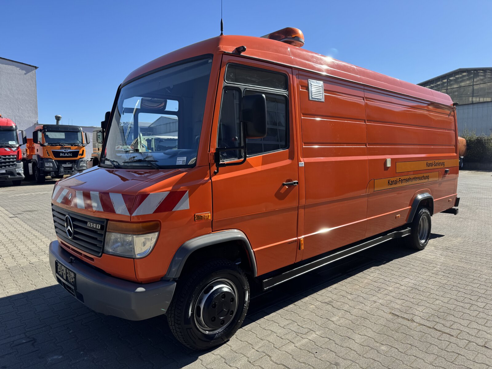 MB VARIO 614D EURO4 POJAZD INSPEKCYJNY TV RCA RAUSCH ELKA 600