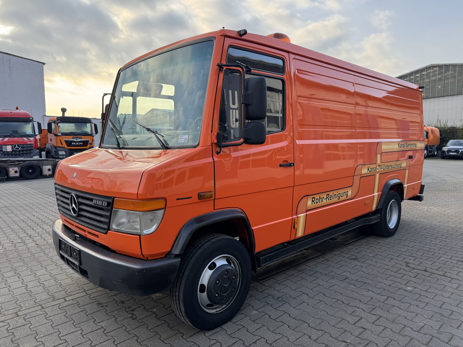 MB VARIO 818D EURO5 POJAZD KANALIZACYJNY ROCKSTROH DRAIN JET 100