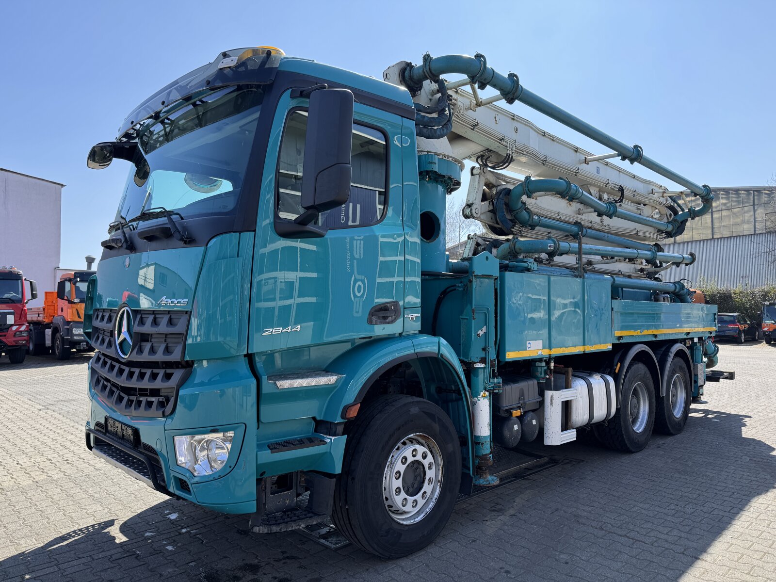 MB AROCS 2644 6x4 EURO6 POMPA DO BETONU SERMAC 5Z33