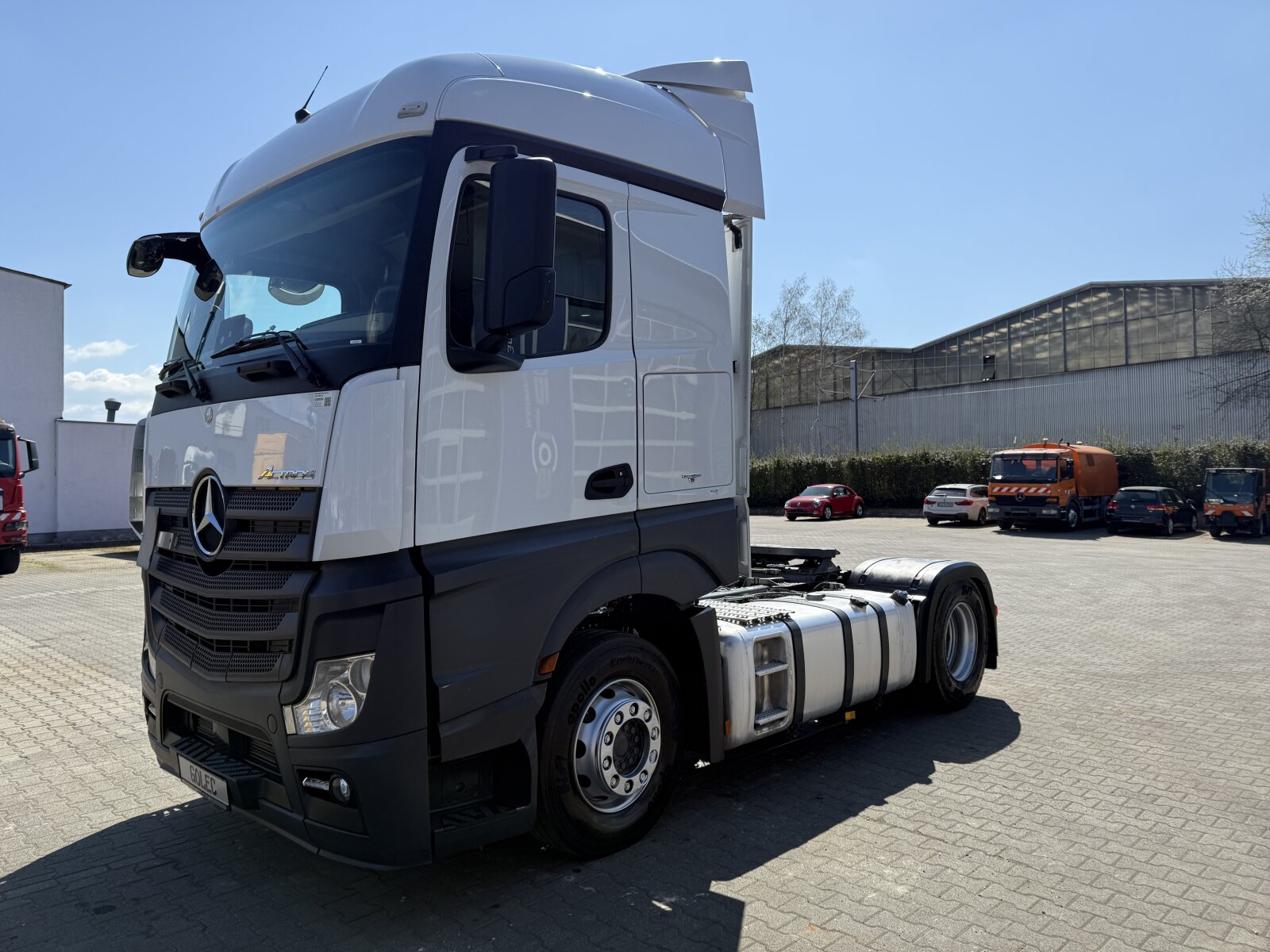 MB ACTROS 1845 4x2 EURO6 CIĄGNIK SIODŁOWY Z HYDRAULIKĄ WYWROTU