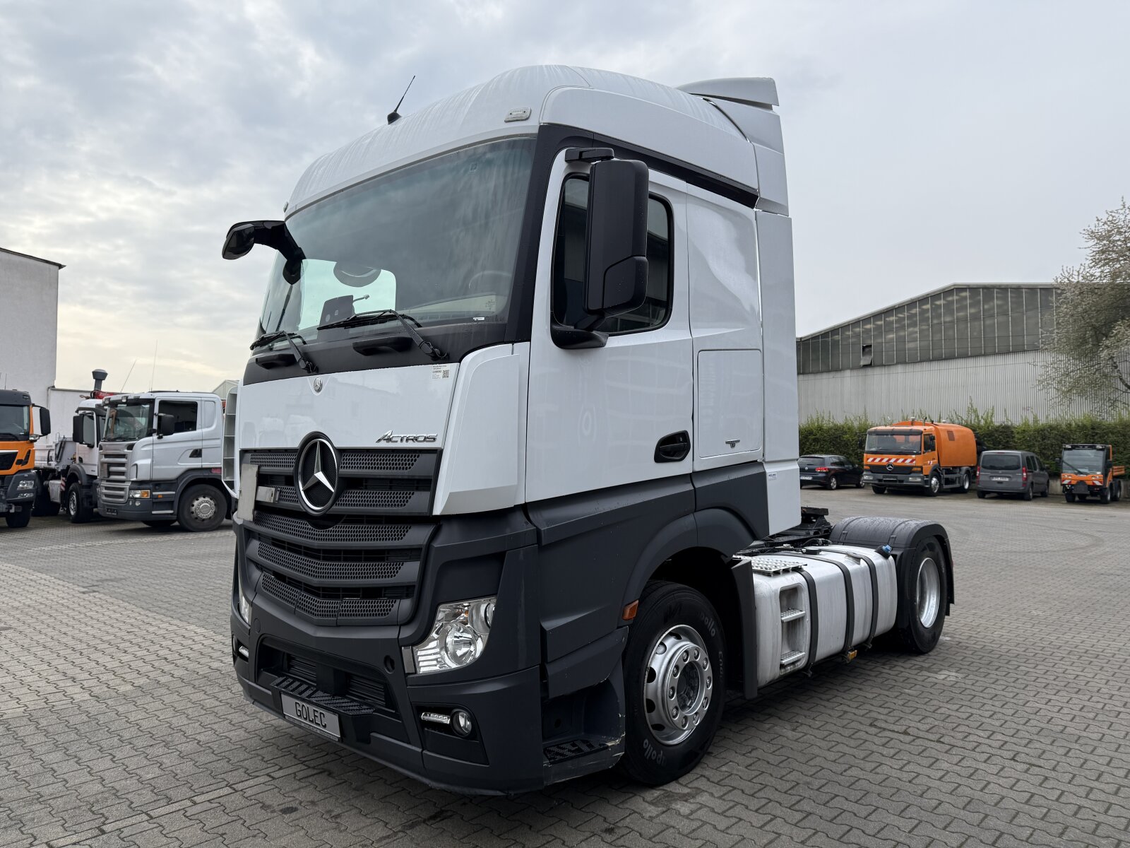 MB ACTROS 1845 4x2 EURO6 CIĄGNIK SIODŁOWY Z HYDRAULIKĄ WYWROTU