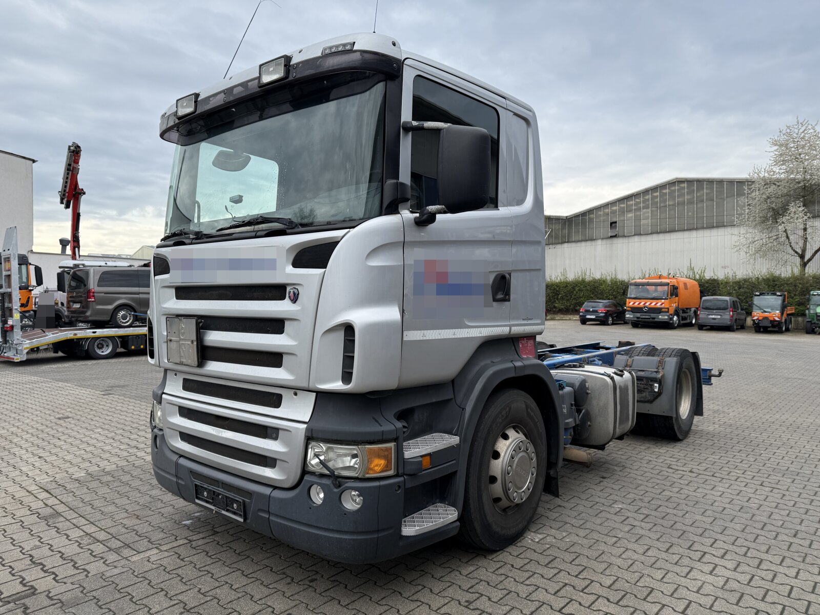 SCANIA R420 4X2 EURO4 PODWOZIE CYSTERNY