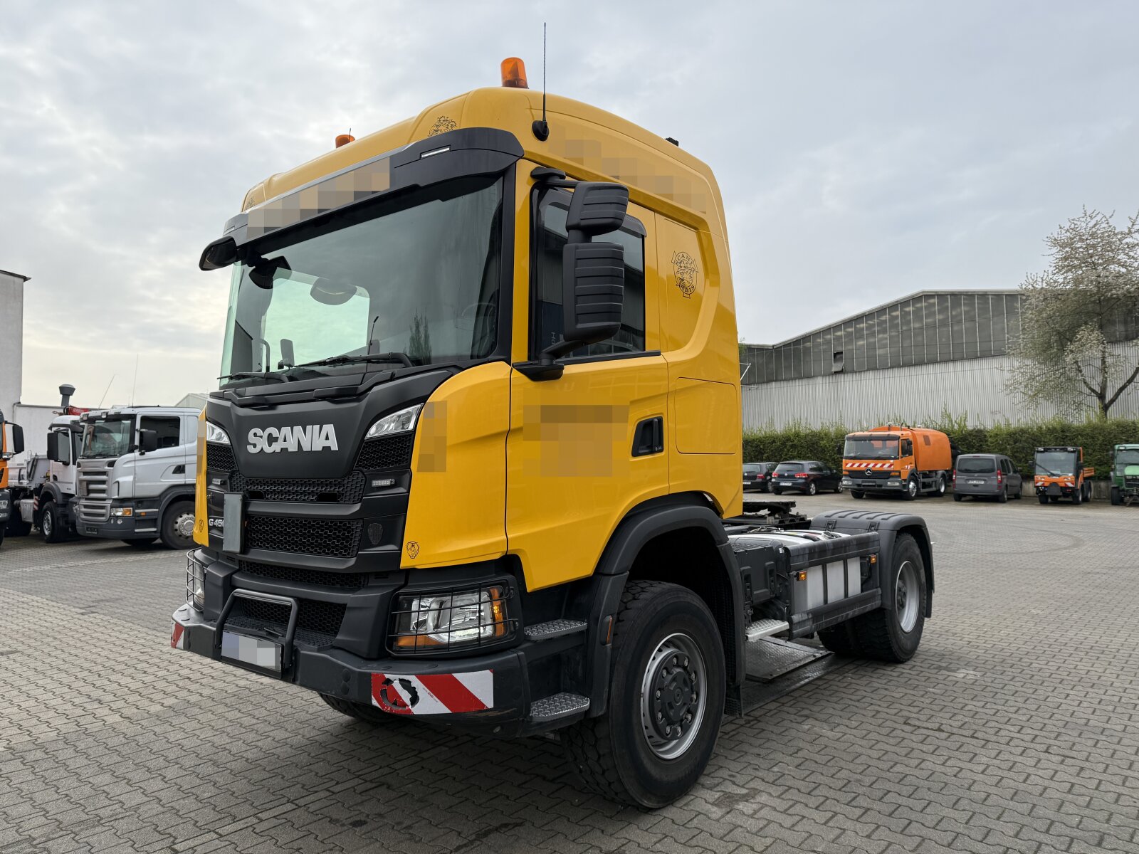 SCANIA G450 XT 4x4 EURO6 CIĄGNIK SIODŁOWY Z HYDRAULIKĄ WYWROTU