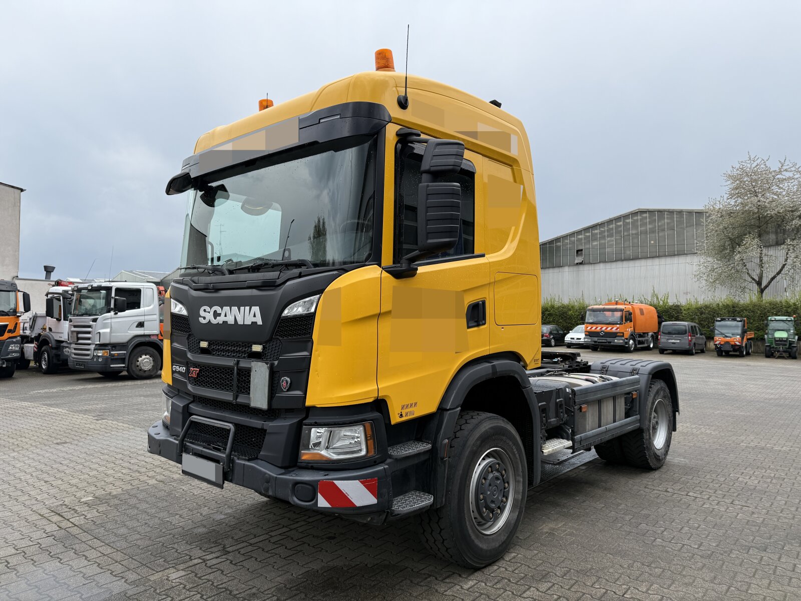 SCANIA G450 XT 4x4 EURO6 CIĄGNIK SIODŁOWY Z HYDRAULIKĄ WYWROTU