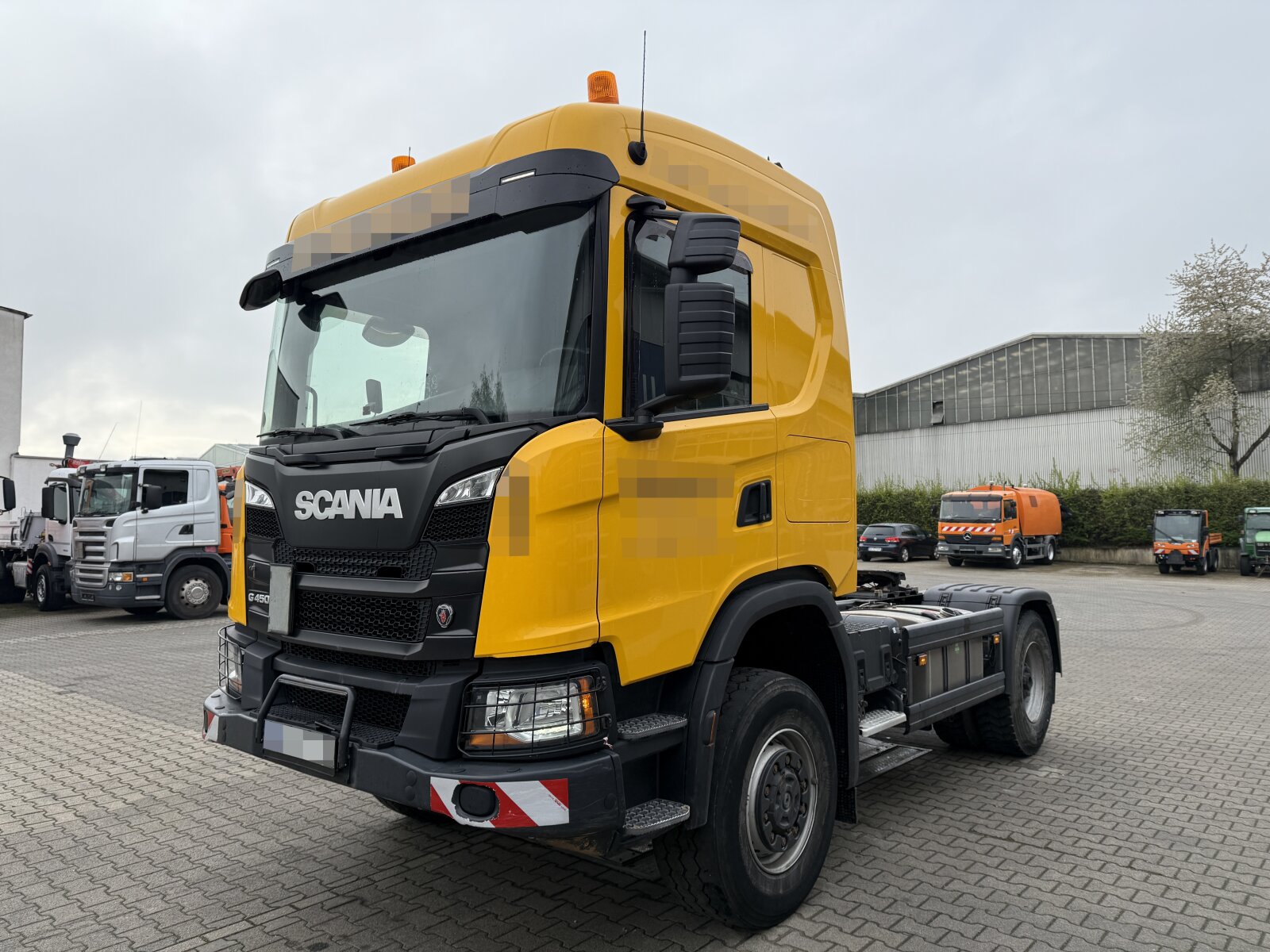 SCANIA G450 XT 4x4 EURO6 CIĄGNIK SIODŁOWY Z HYDRAULIKĄ WYWROTU