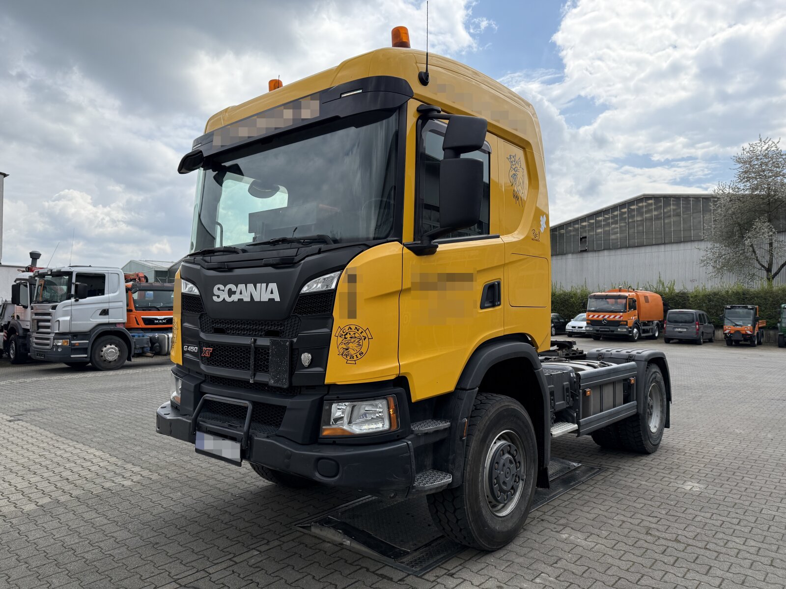 SCANIA G450 XT 4x4 EURO6 CIĄGNIK SIODŁOWY Z HYDRAULIKĄ WYWROTU