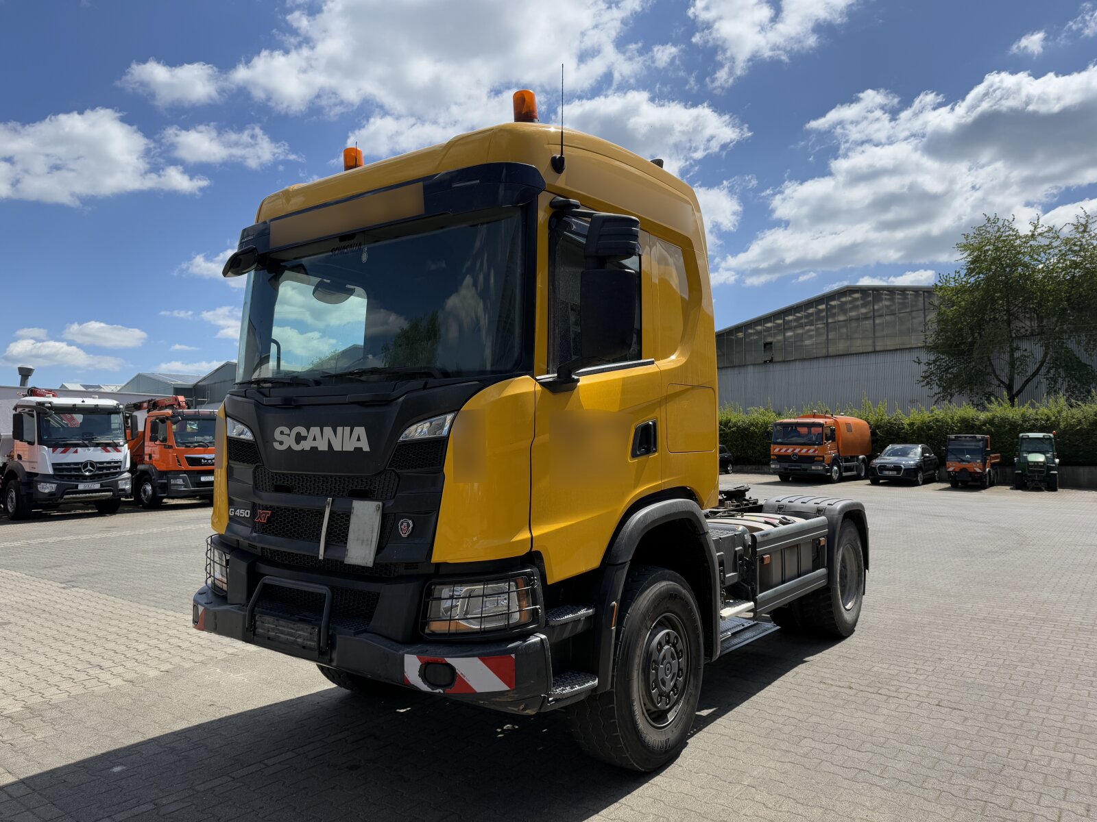 SCANIA G450 XT 4x4 EURO6 CIĄGNIK SIODŁOWY Z HYDRAULIKĄ WYWROTU