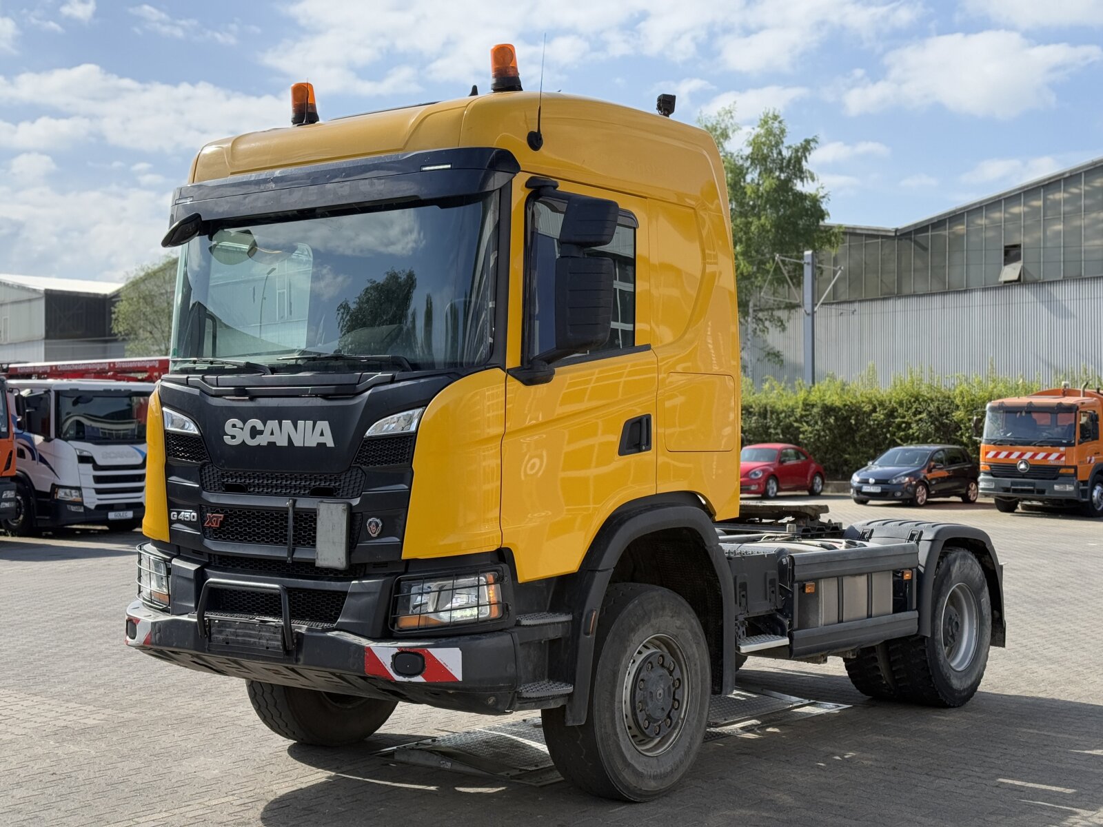 SCANIA G450 XT 4x4 EURO6 CIĄGNIK SIODŁOWY Z HYDRAULIKĄ WYWROTU