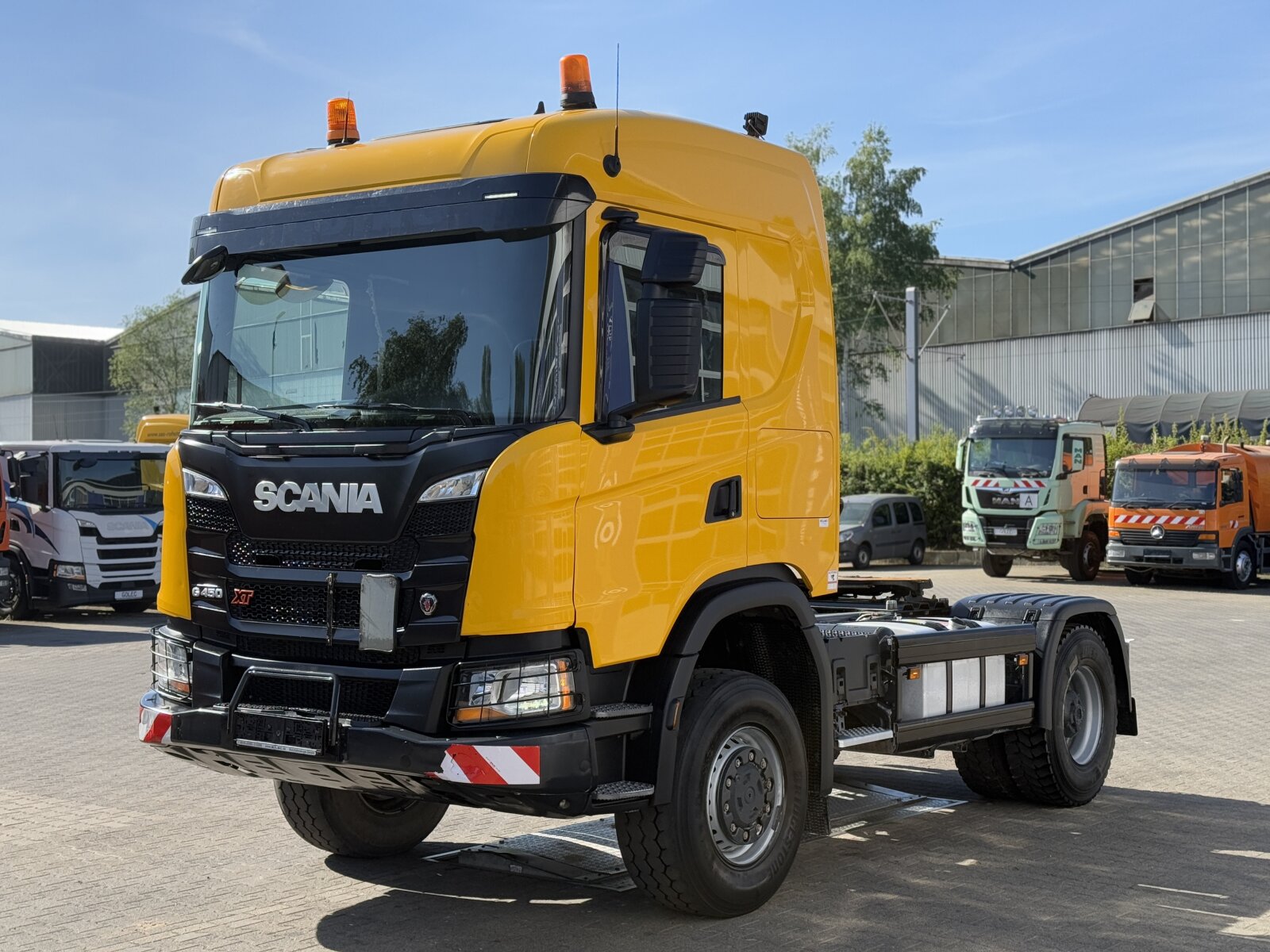SCANIA G450 XT 4x4 EURO6 CIĄGNIK SIODŁOWY Z HYDRAULIKĄ WYWROTU