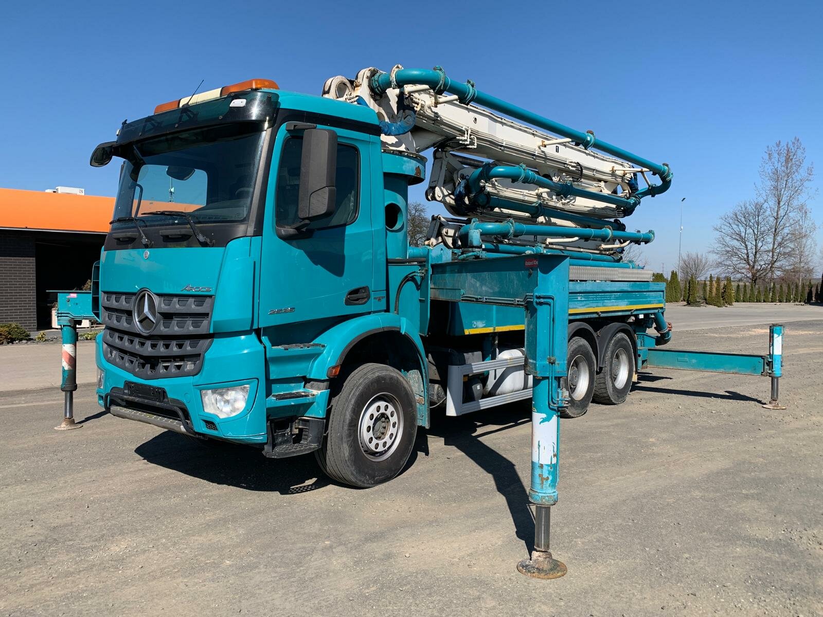 MB AROCS 2636 6x4 EURO6|POMPA DO BETONU SERMAC 5Z33