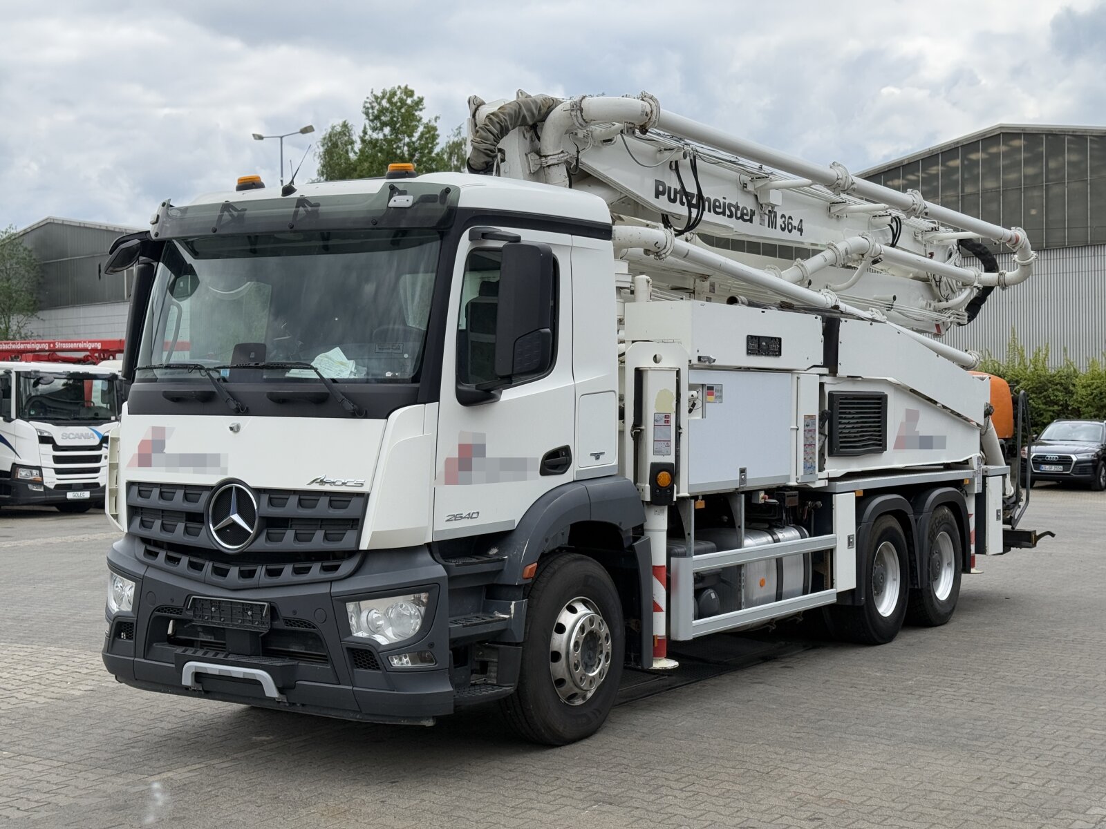 MB AROCS 2840 6x4 EURO6 POMPA DO BETONU PUTZMEISTER 36-4