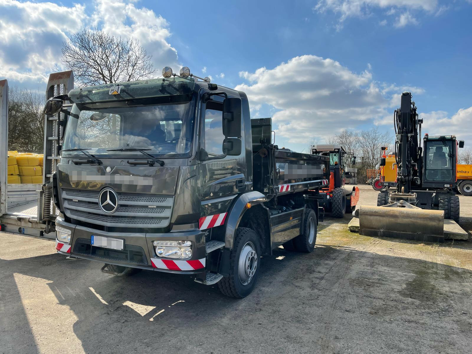 MB ATEGO 1530 4x4 EURO6|WYWROTKA TRÓJSTRONNA