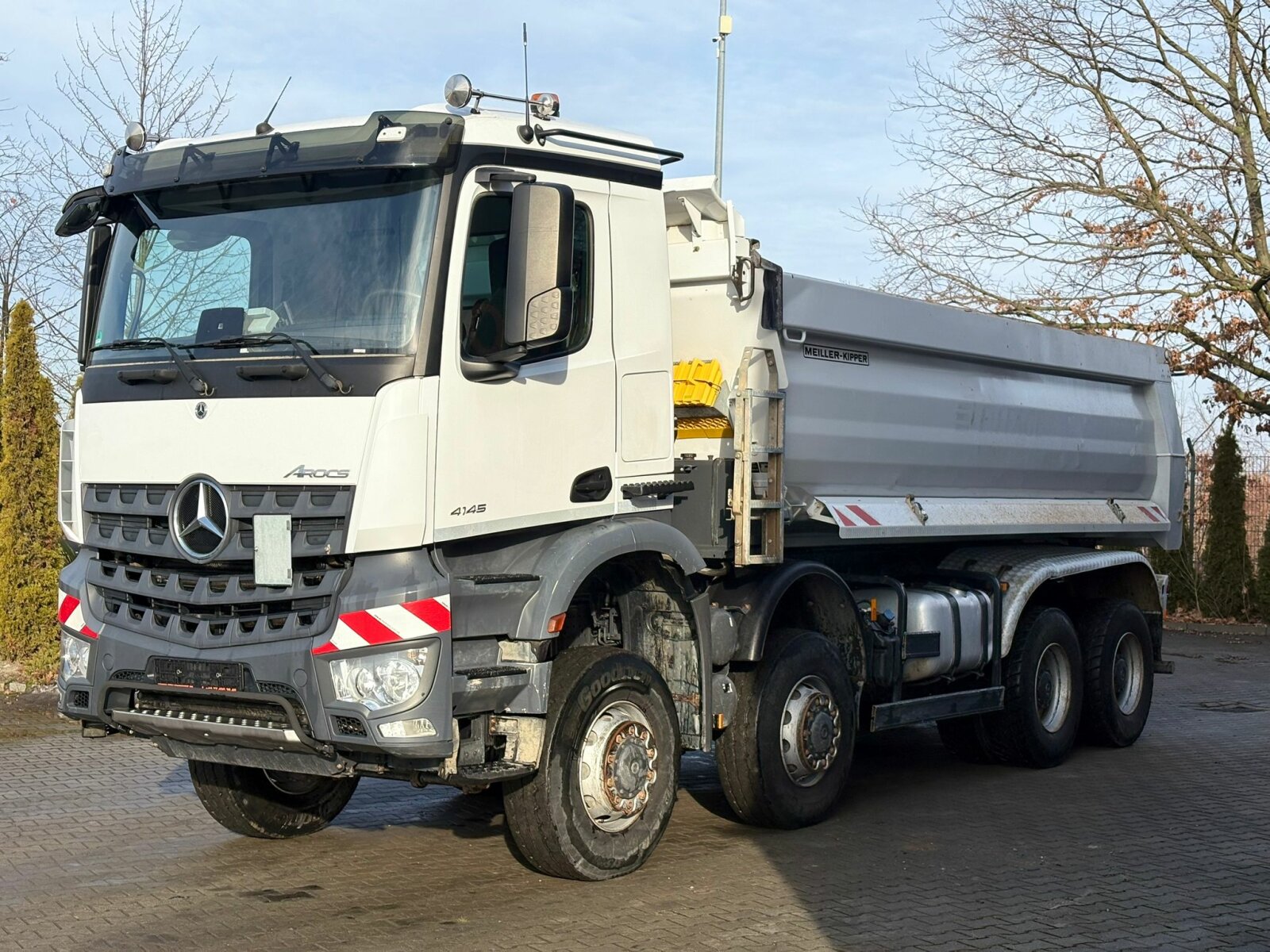 MB AROCS 4145 8x8 EURO6 WYWROTKA MEILLER