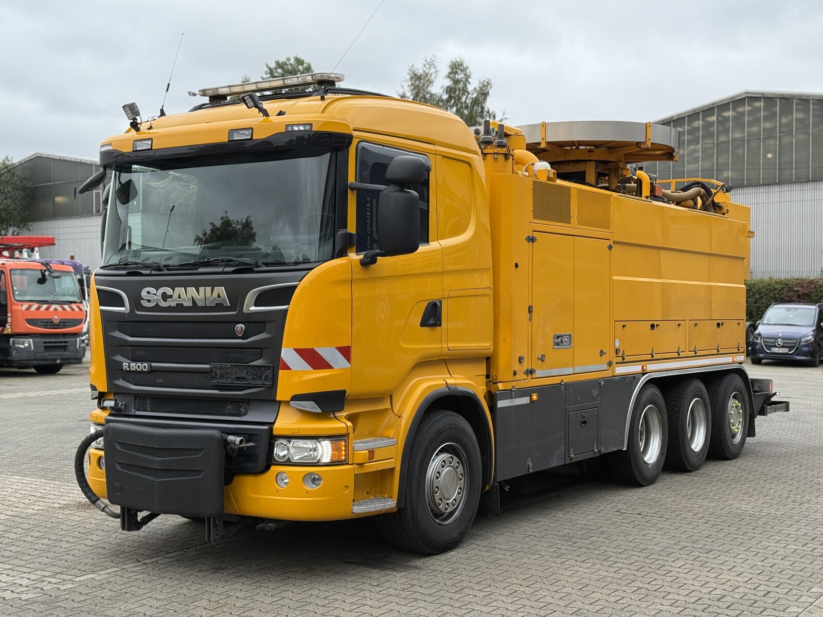 SCANIA R500 8x4 EURO5|WUKO MULLER CM F 170 KT