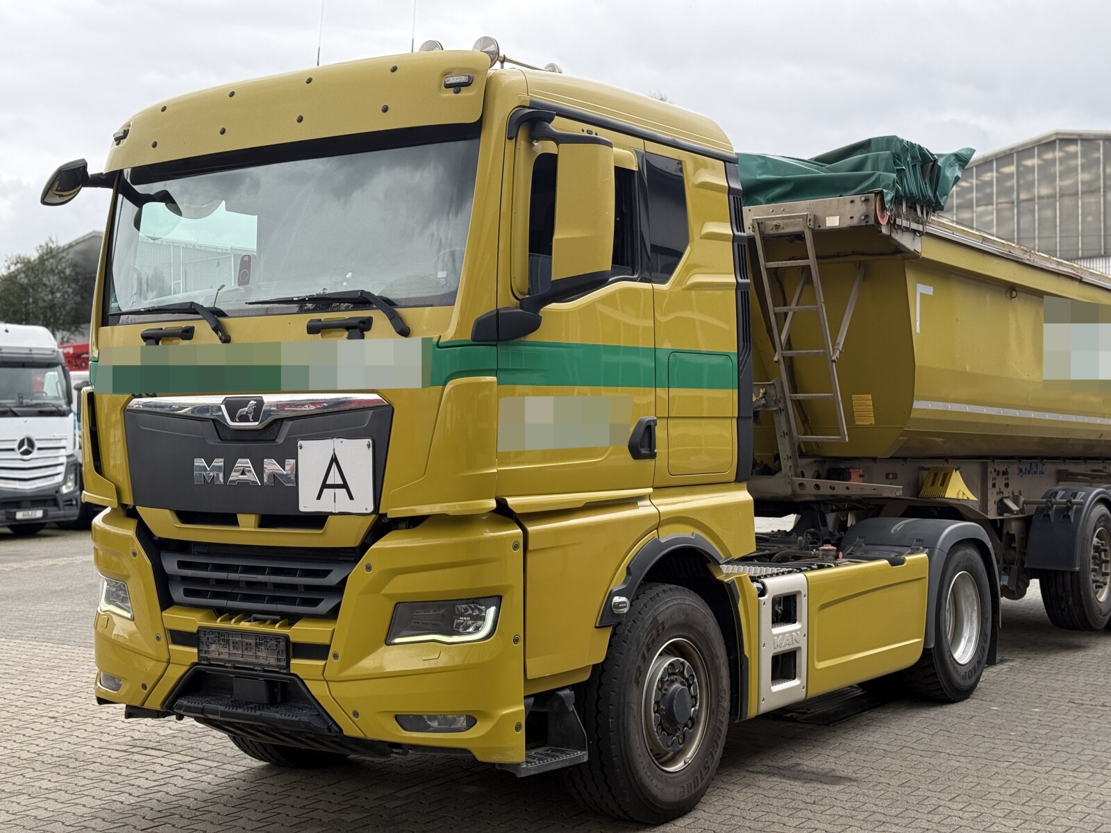 MAN TGX 18.470 4x4H EURO6 CIĄGNIK SIODŁOWY Z HYDRAULIKĄ WYWROTU