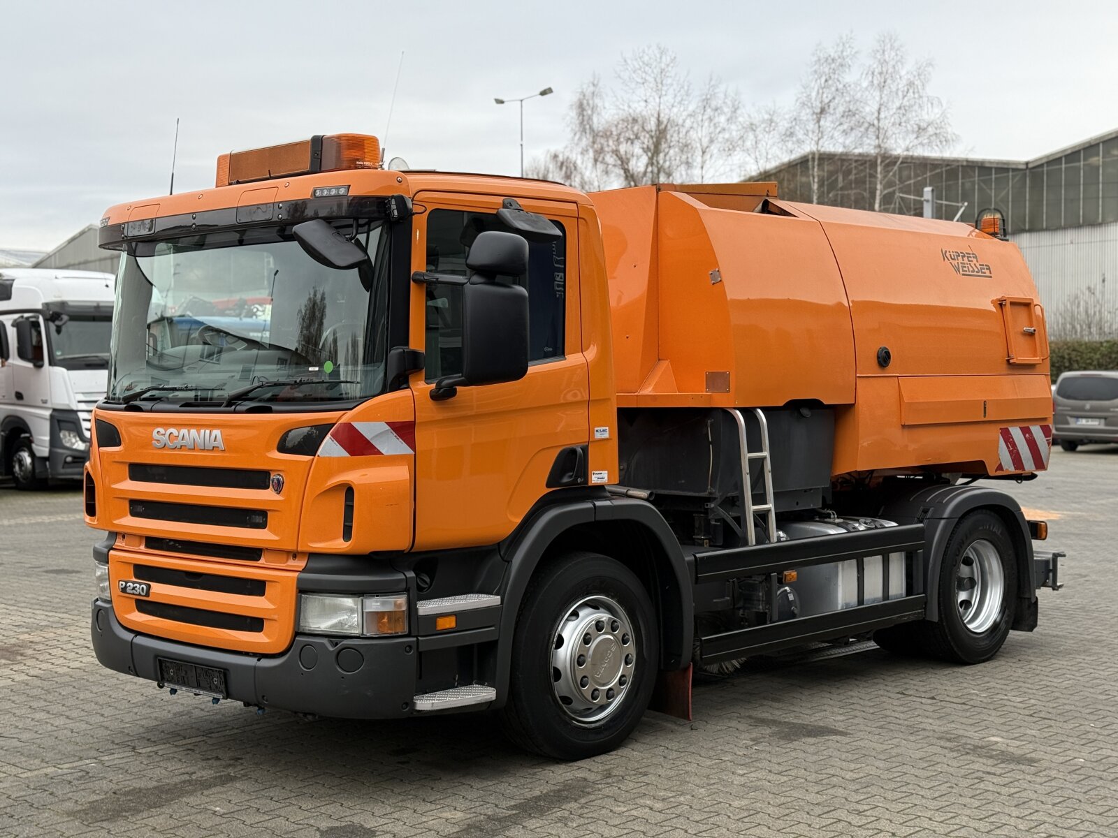 SCANIA P230 4x2 EURO5 ZAMIATARKA JOHNSTON VT605- 6 M³