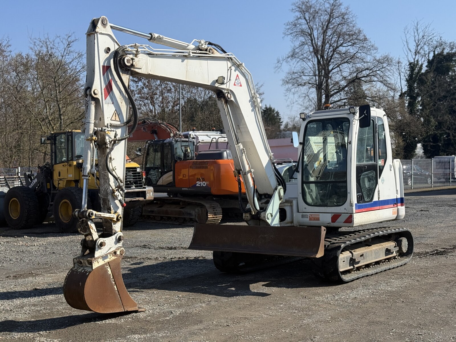 NEW HOLLAND E80 BMSR-2 KOPARKA GĄSIENNICOWA