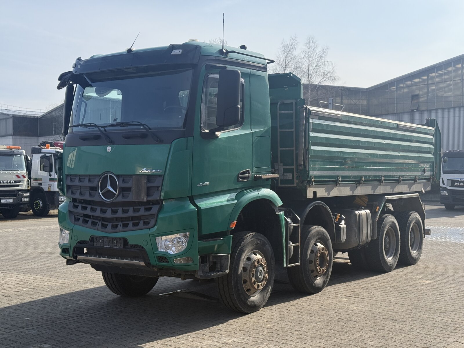 MB AROCS 4145 8x6 EURO6 WYWROTKA TRÓJSTRONNA