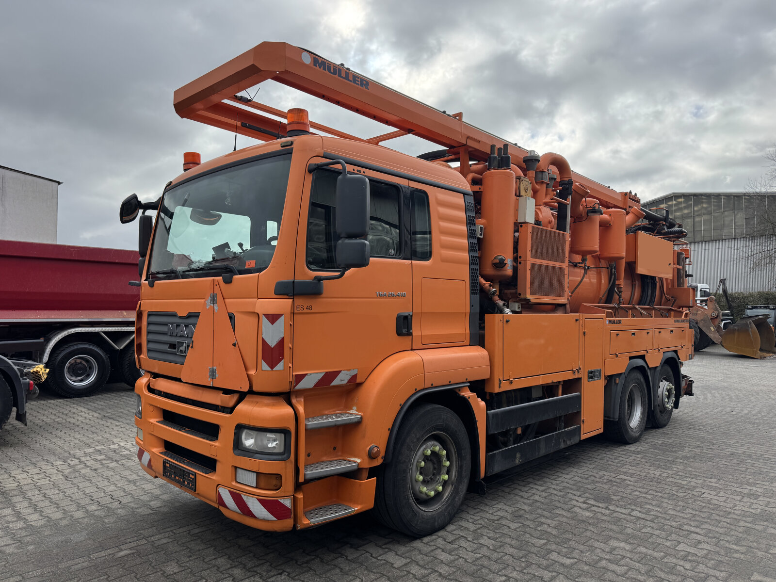 MAN 26.410 6x2 EURO3 WUKO MÜLLER 