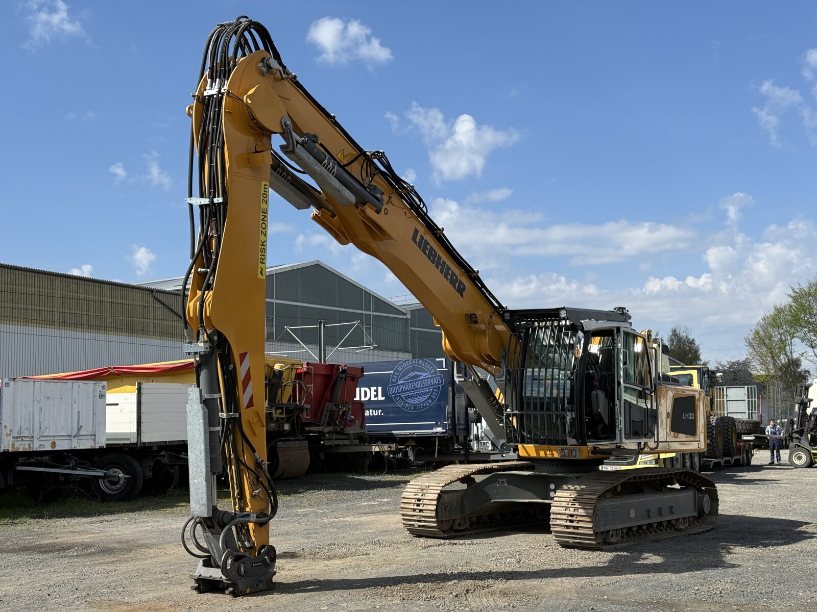 LIEBHERR LH30C LITRONIC|KOPARKA GĄSIENNICOWA