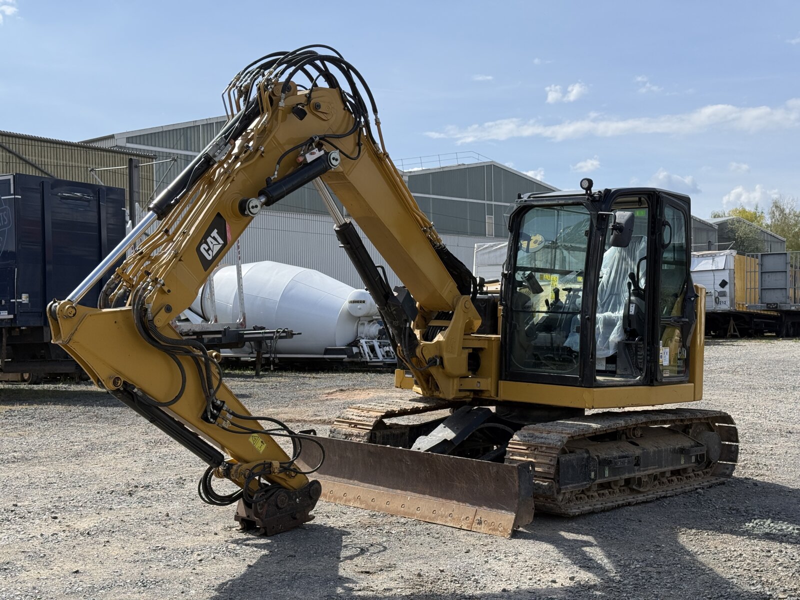 CAT 308CR 07A KOPARKA GĄSIENNICOWA