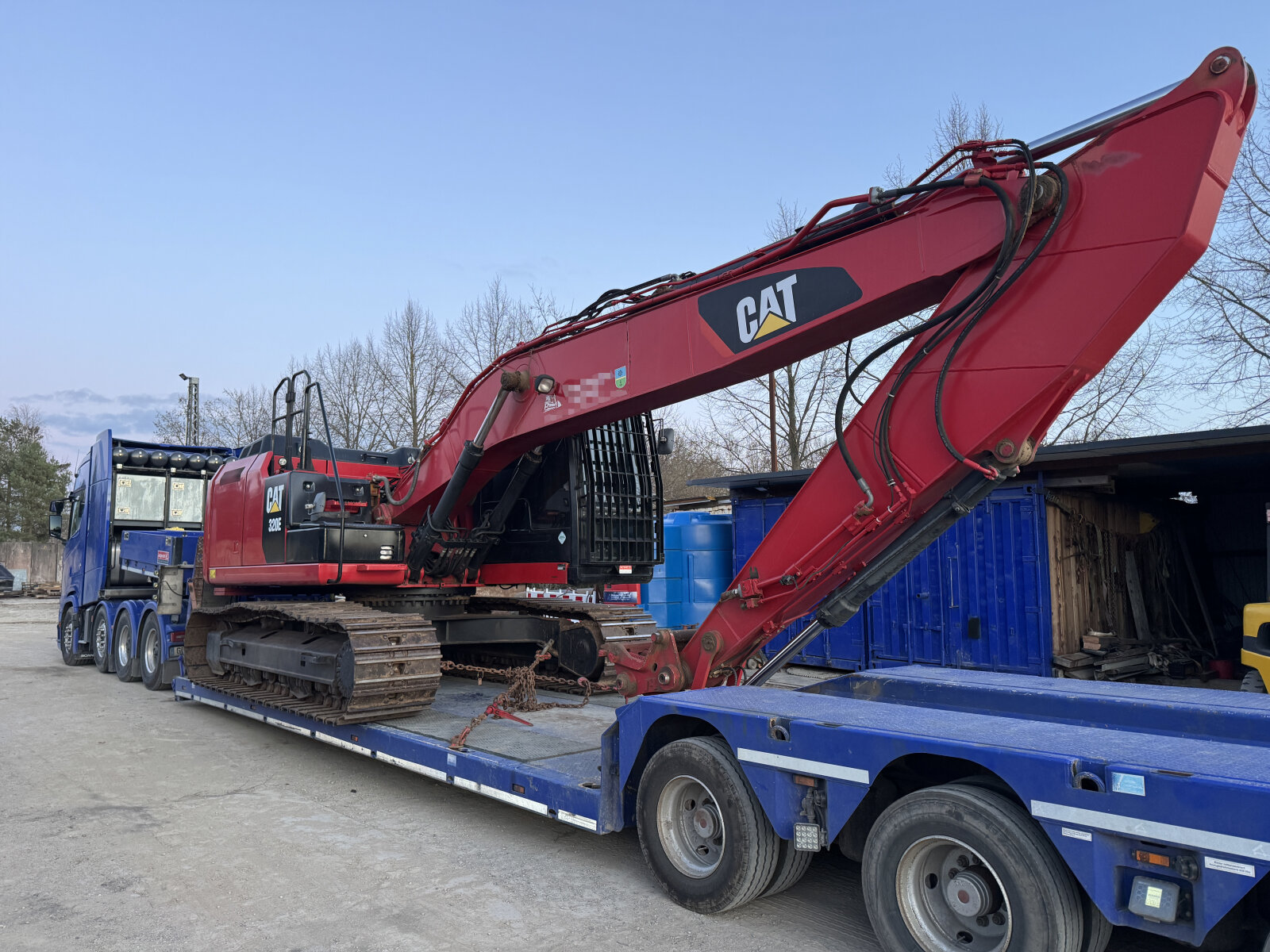 CAT 320E|KOPARKA GĄSIENNICOWA PRZEŁADUNKOWA