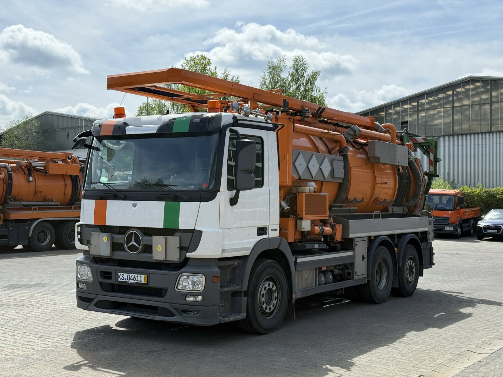MB ACTROS 2643 6x2 EURO5|POJAZD KANALIZACYJNY MÜLLER