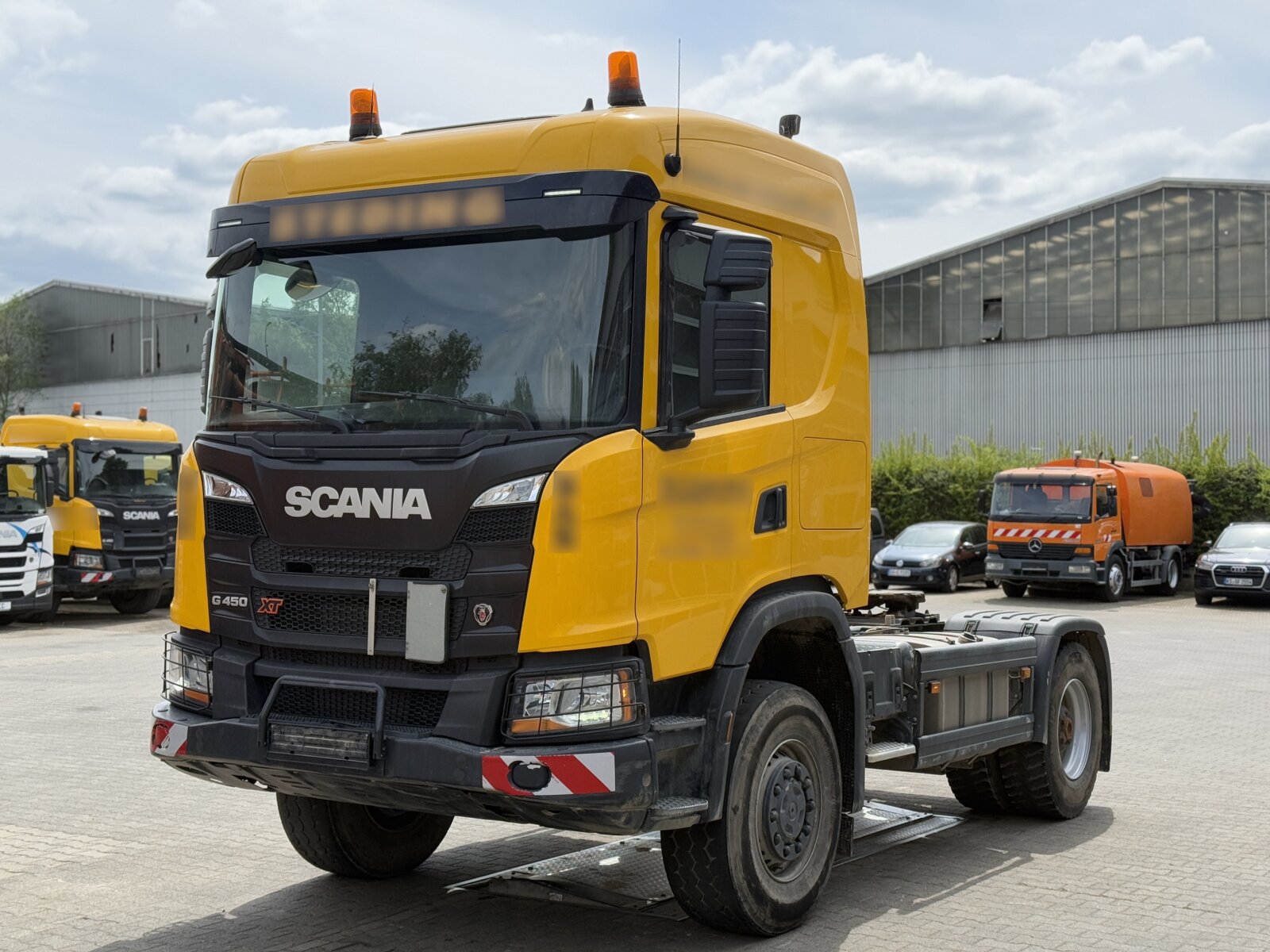 SCANIA G450 XT 4x4 EURO6|CIĄGNIK SIODŁOWY Z HYDRAULIKĄ WYWROTU