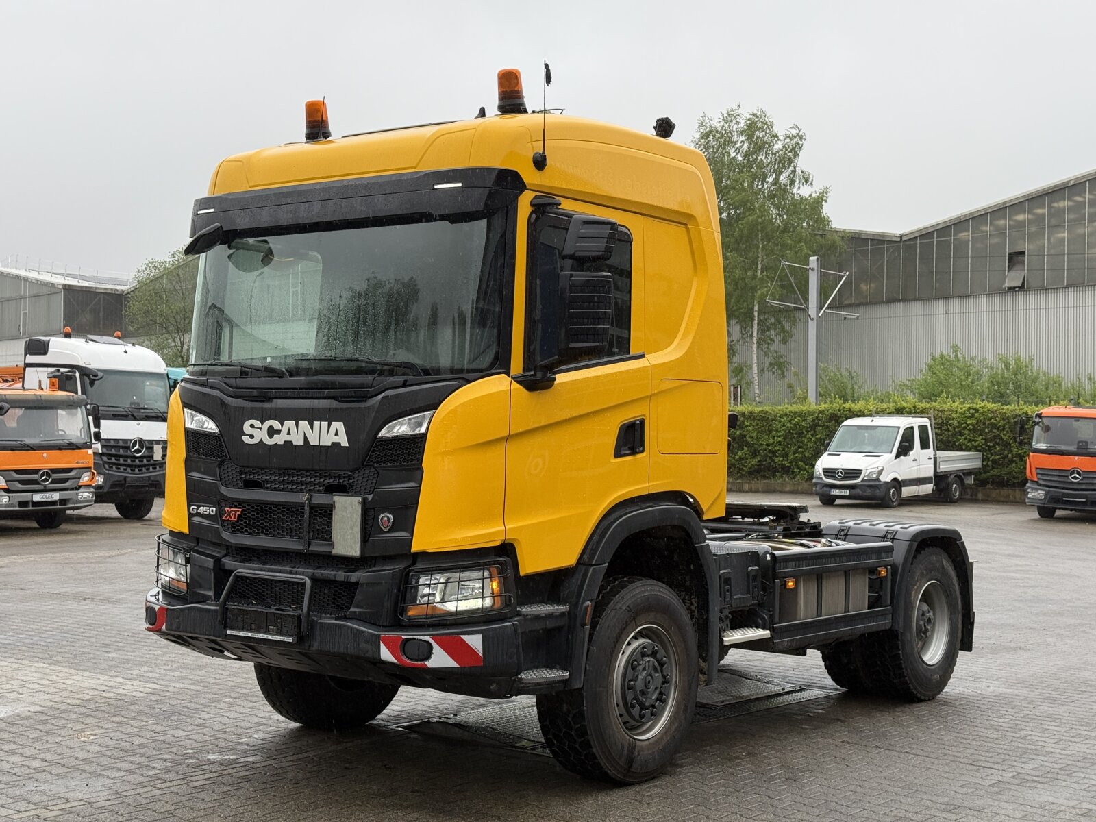 SCANIA G450 XT 4x4 EURO6|CIĄGNIK SIODŁOWY Z HYDRAULIKĄ WYWROTU