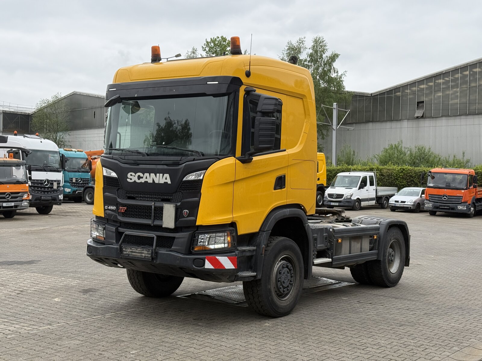 SCANIA G450 XT 4x4 EURO6|CIĄGNIK SIODŁOWY Z HYDRAULIKĄ WYWROTU