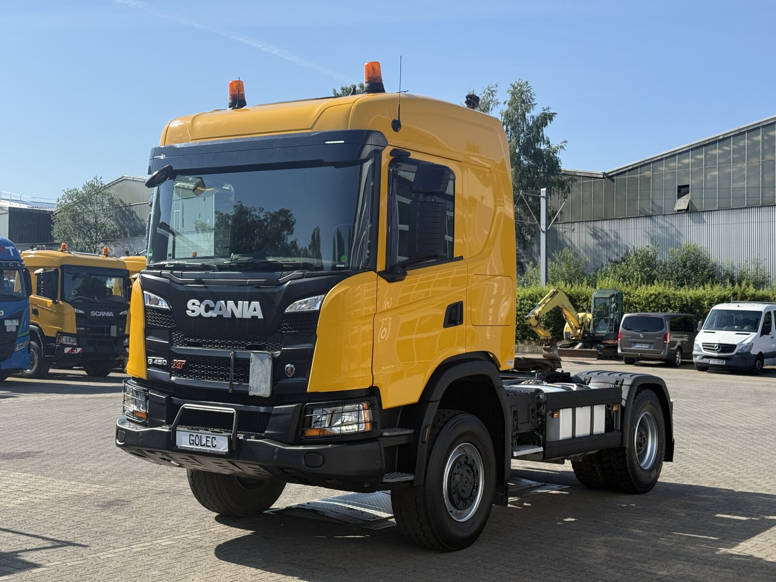 SCANIA G450 XT 4x4 EURO6 CIĄGNIK SIODŁOWY Z HYDRAULIKĄ WYWROTU