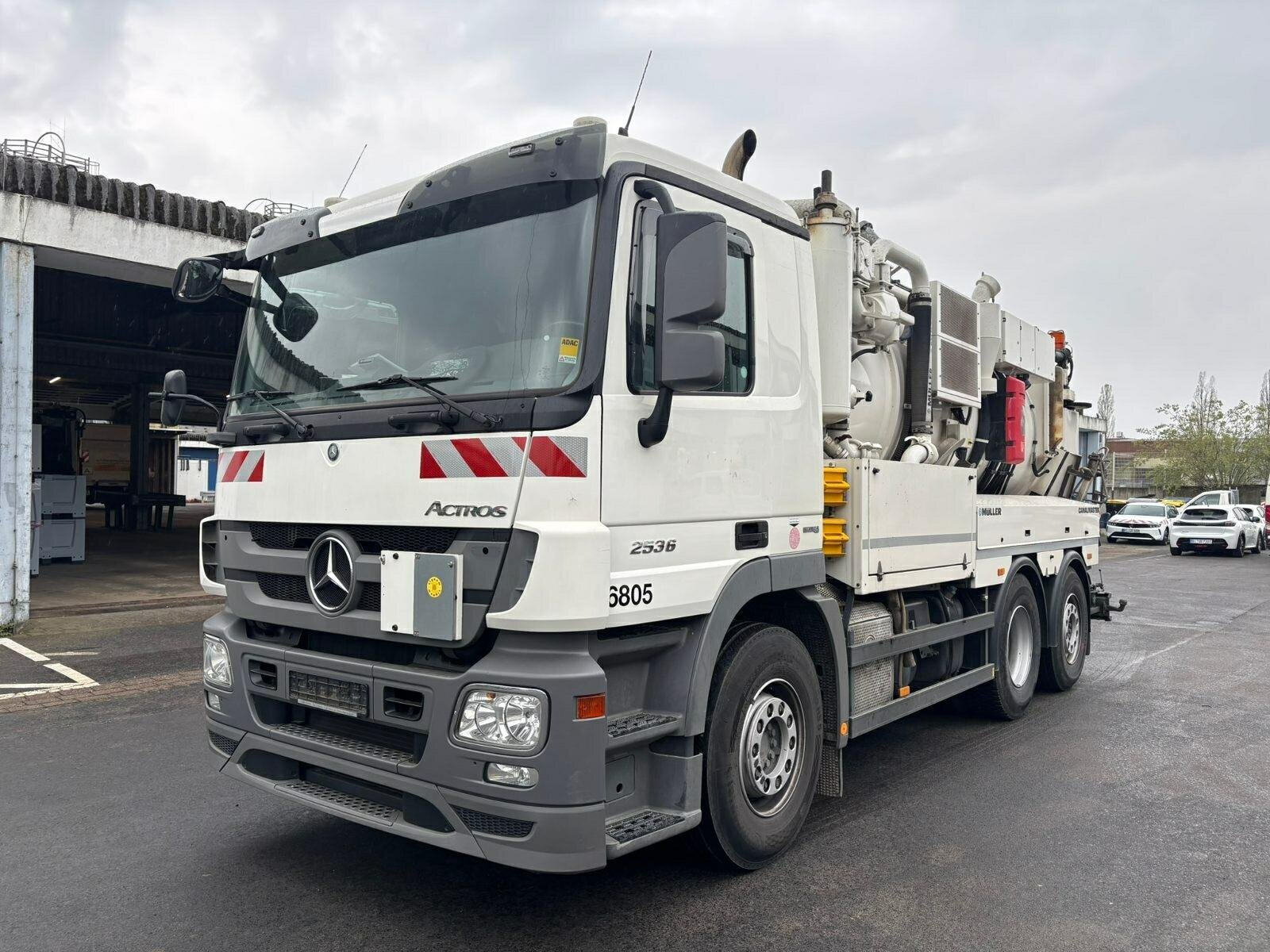 MB ACTROS 2536 6x2 EURO5|WUKO MÜLLER CM F100E