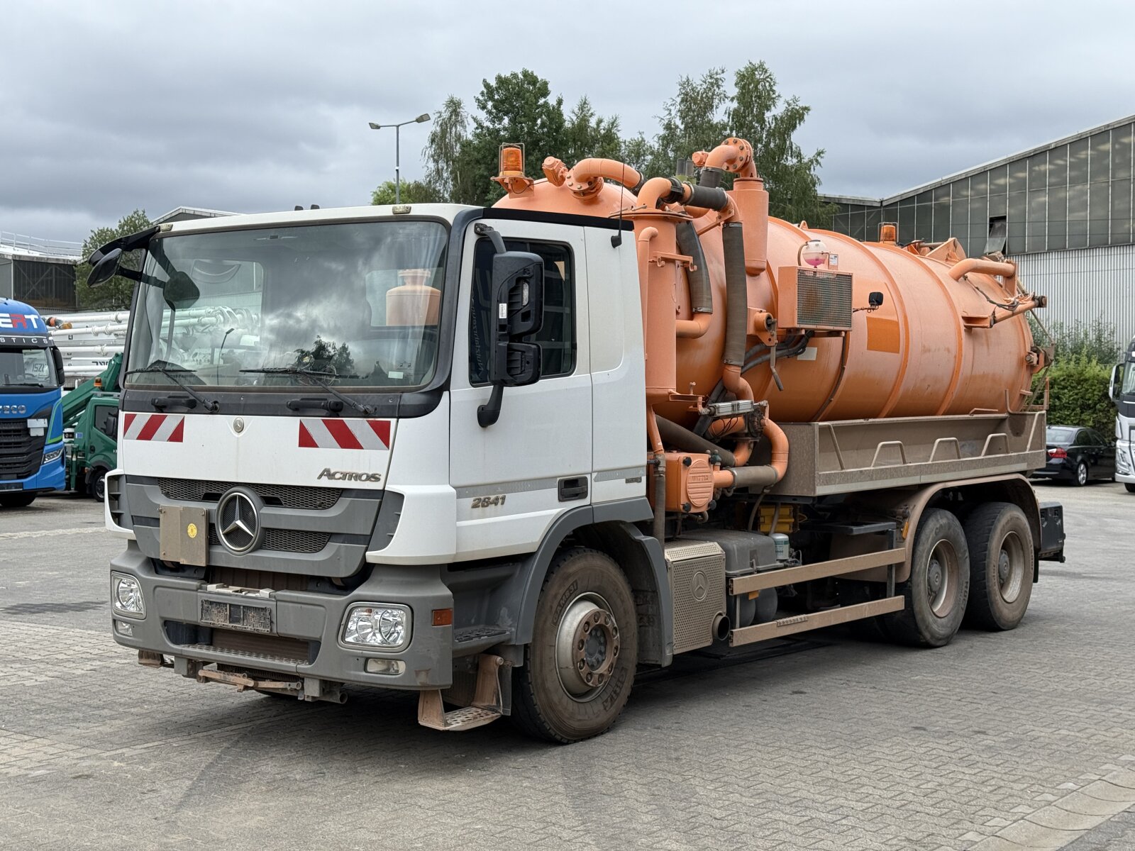 MB ACTROS 2643 6x4 EURO5 POJAZD KANALIZACYJNY TOLLENSE 15.000 L