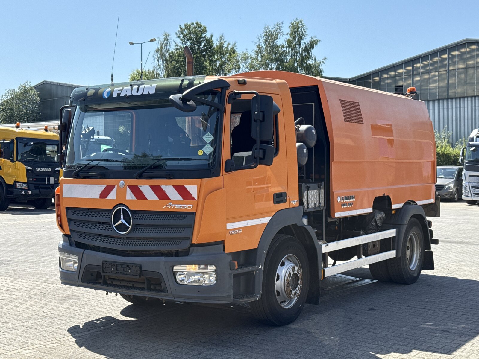 MB ATEGO 1323 4x2 EURO6 ZAMIATARKA FAUN VIAJET 6RH