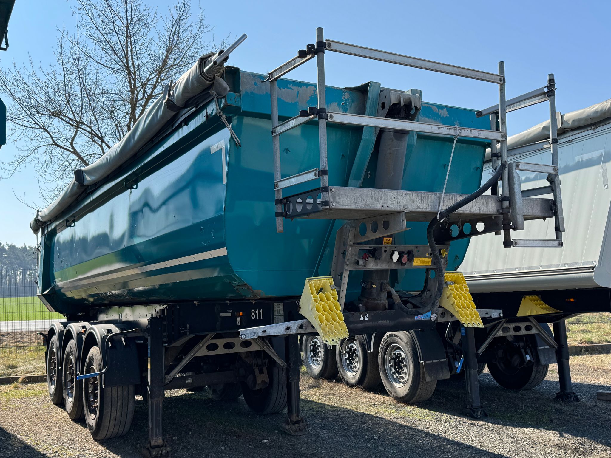 SCHMITZ CARGOBULL SKI 18 SL 7.2 NACZEPA WYWROTKA