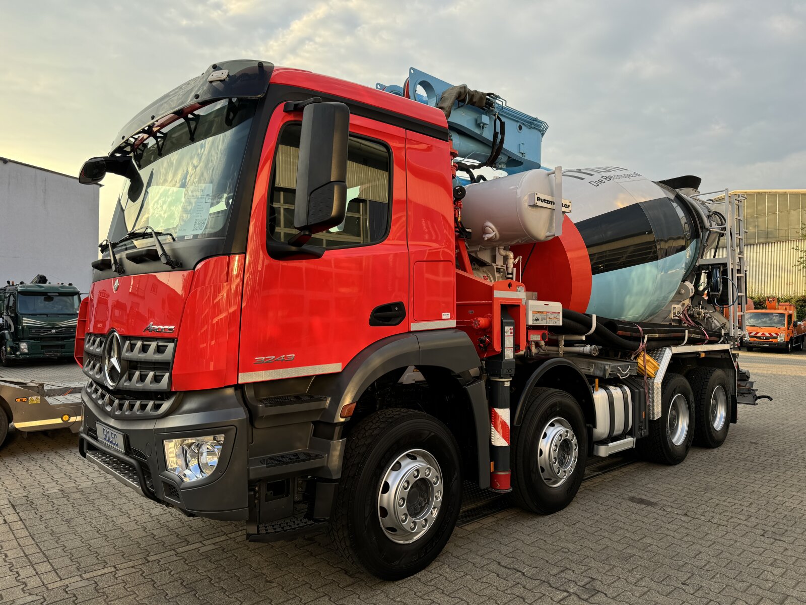 MB AROCS 3243 8x4 EURO6|POMPOGRUSZKA PUTZMEISTER TMM 24-3